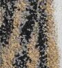 Gold and Grey Floral Polypropylene 5 ft x 2 ft Machine Made Runner