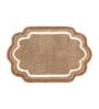 Gold Anti Skid Polyester Bathmat (55x85 cm)