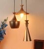 Bijou Antique Gold Iron Cluster Hanging Light