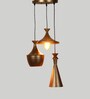 Bijou Antique Gold Iron Cluster Hanging Light