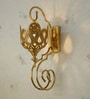 Gold Antique Hand carved Unique Brass Single-Light Wall Lamp