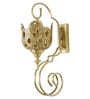 Gold Antique Hand carved Unique Brass Single-Light Wall Lamp