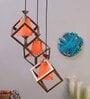 Zac Antique Gold Iron Cluster Hanging Light