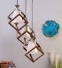 Ainsley Antique Gold Iron Cluster Hanging Light