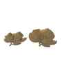 Gold Antique Maple Platter Set