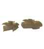Gold Antique Maple Platter Set
