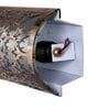 Areum Metal Flush Mount Wall Light (Antique Gold Finish)