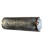 Siena Metal Flush Mount Wall Light (Antique Gold Finish)