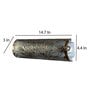 Siena Metal Flush Mount Wall Light (Antique Gold Finish)