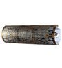 Areum Metal Flush Mount Wall Light (Antique Gold Finish)