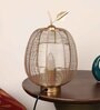 Gold Apple Table Lamp