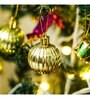 Gold Assorted Christmas Hanging Ornaments