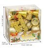 Gold Assorted Christmas Hanging Ornaments