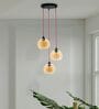 Diseno Gold Gold Glass Cluster Hanging Light