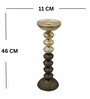 Gold And Black Iron Beautiful Candle Holder for Home & Festive Decor