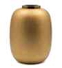 Gold black Tall Rounded Cylinder Vase For HomeDecor