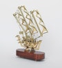 Gold Brass  Antique Finish  Ship Model
