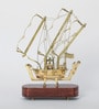 Gold Brass  Antique Finish  Ship Model