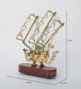 Gold Brass  Antique Finish  Ship Model
