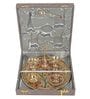 Heavy Brass Meena Pooja Thali Set of 6