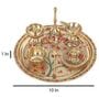 Heavy Brass Meena Pooja Thali Set of 6