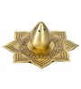 Gold Brass Alpana Incense Holder