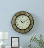 Gold Brass Analog Wall Clock