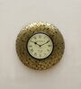 Forest Gold Brass Analog Wall Clock