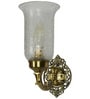 Areum Gold Brass and Glass Wall Sconces