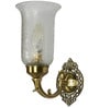Areum Gold Brass and Glass Wall Sconces
