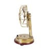 Gold Brass Table Fan