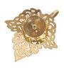 Leaf Brass DIa With Handle