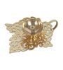Leaf Brass DIa With Handle
