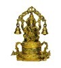 Gold Brass Ganesh Arch Idol