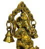 Gold Brass Ganesh Arch Idol