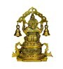 Gold Brass Ganesh Arch Idol