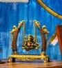 Gold Brass Ganesha Idol