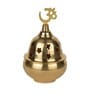 Gold Brass Handcrafted Covered Akhand Jyoti Diya