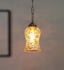 Kasy Gold Brass Hanging Light