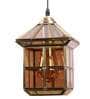Mabel Gold Brass Hanging Light