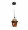 Jazmin Gold Brass Hanging Light