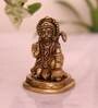 Gold Brass Shree Hanuman Idol
