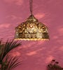 Bernice Gold Brass Hanging Light