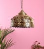 Bernice Gold Brass Hanging Light