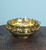 Gold Brass Urli Bowl