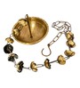 Large Hanging Gold Brass Urli