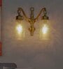 Antonio Gold Brass Wall Sconces