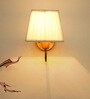 Waitara Metal Wall Mounted Uplight Sconce (Gold)