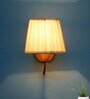 Waitara Metal Wall Mounted Uplight Sconce (Gold)