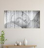 Canvas Framed Buddha Statue in Timeless Monochrome Elegance Wall Painting